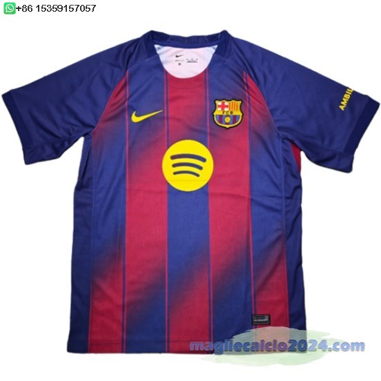 Thailandia Home concetto Maglia Calcio Barcelona 2025 2026 Poco Prezzo