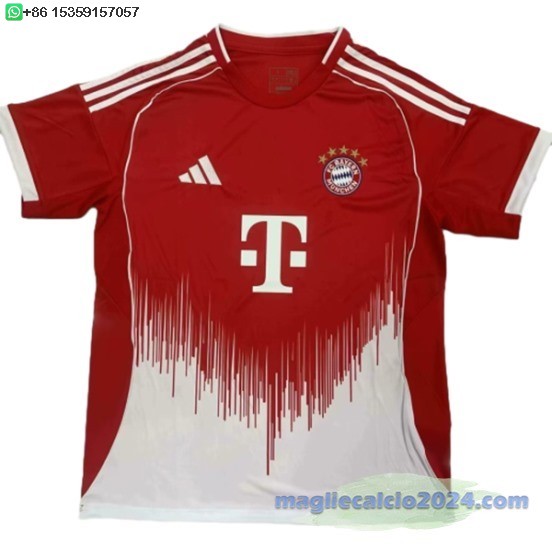 Thailandia Home concetto Maglia Calcio Bayern Monaco 2025 2026 Poco Prezzo