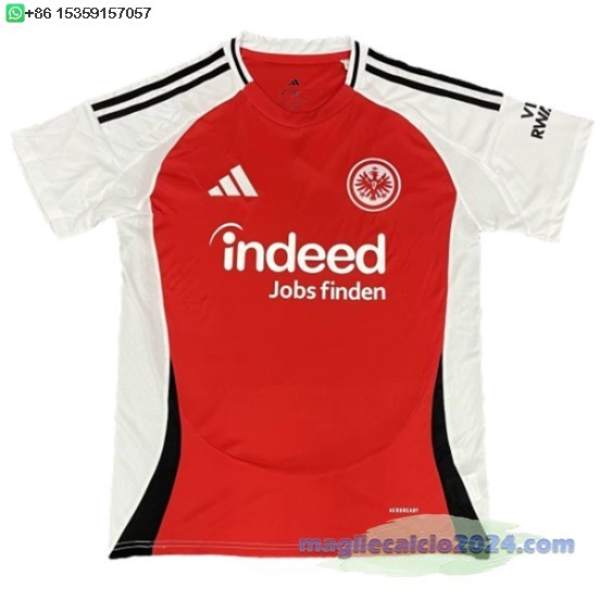 Thailandia Home concetto Maglia Calcio Eintracht Frankfurt 2025 2026 Poco Prezzo
