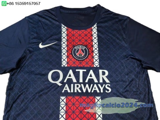 Thailandia Home concetto Maglia Calcio Paris Saint Germain 2025 2026 Poco Prezzo