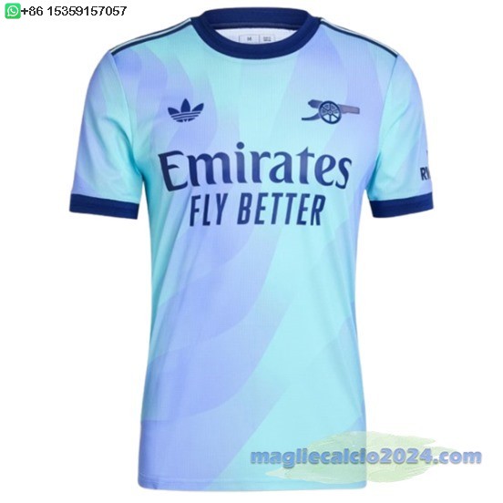 Thailandia Terza Maglia Calcio Arsenal 2024 2025 Poco Prezzo