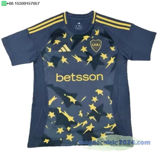 Thailandia Terza Maglia Calcio Boca Juniors 2024 2025 Poco Prezzo