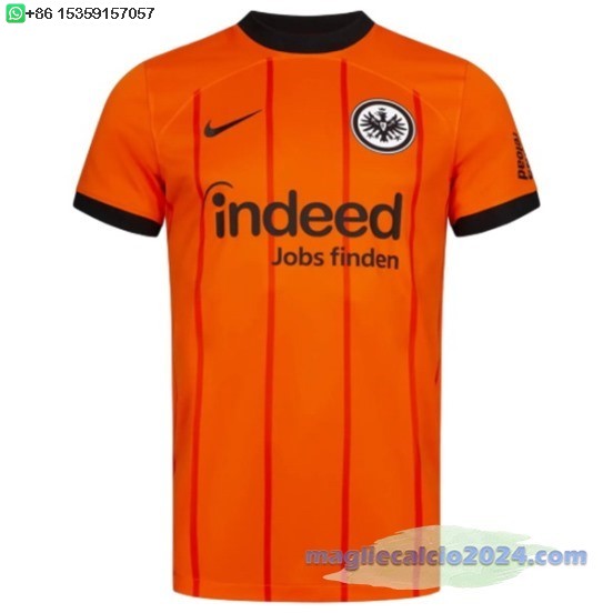 Thailandia Terza Maglia Calcio Eintracht Frankfurt 2024 2025 Poco Prezzo