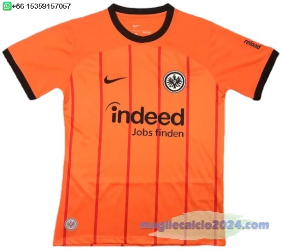 Thailandia Terza Maglia Calcio Eintracht Frankfurt 2024 2025 Poco Prezzo