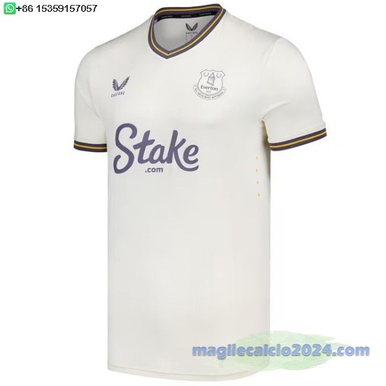 Thailandia Terza Maglia Calcio Everton 2024 2025 Poco Prezzo