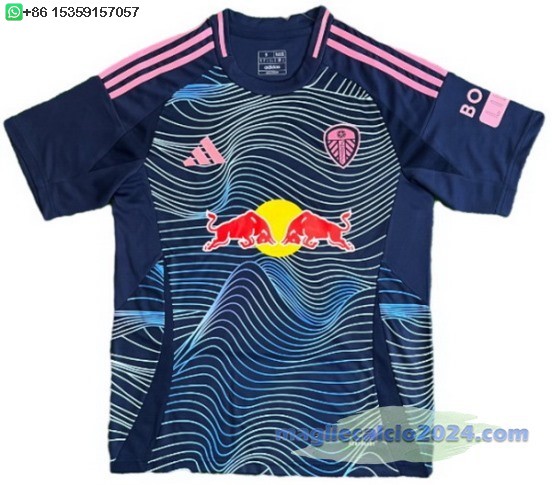 Thailandia Terza Maglia Calcio Leeds United 2024 2025 Poco Prezzo