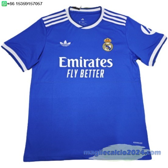 Thailandia Terza concetto Maglia Calcio Real Madrid 2025 2026 Poco Prezzo
