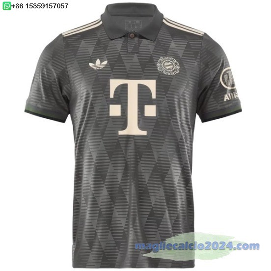 Thailandia speciale Maglia Calcio Bayern Monaco 2024 2025 Grigio Poco Prezzo