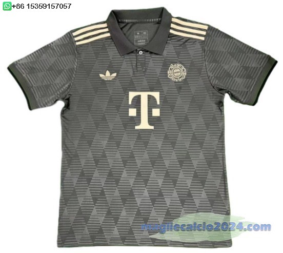 Thailandia speciale Maglia Calcio Bayern Monaco 2024 2025 Grigio Poco Prezzo