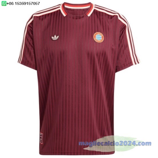 Thailandia speciale Maglia Calcio Bayern Monaco 2024 2026 I Rosso Poco Prezzo