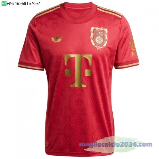 Thailandia speciale Maglia Calcio Bayern Monaco 2025 2026 Rosso Poco Prezzo