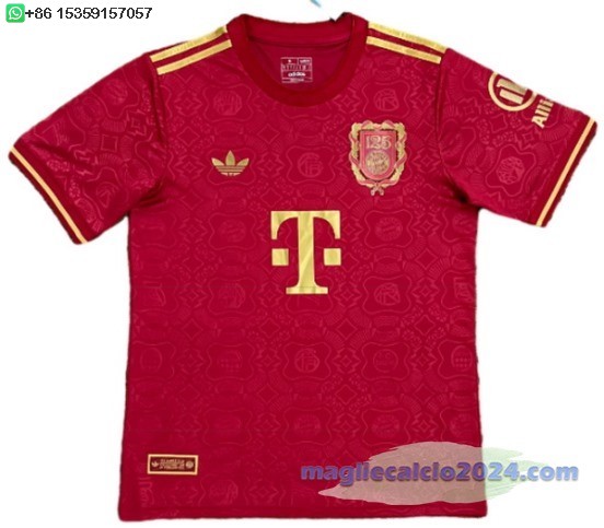 Thailandia speciale Maglia Calcio Bayern Monaco 2025 2026 Rosso Poco Prezzo