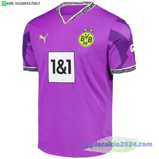 Thailandia speciale Maglia Calcio Borussia Dortmund 2025 2026 Purpureo Poco Prezzo