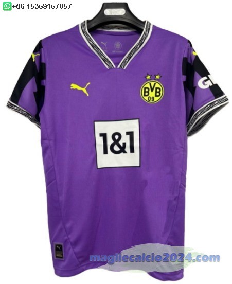 Thailandia speciale Maglia Calcio Borussia Dortmund 2025 2026 Purpureo Poco Prezzo