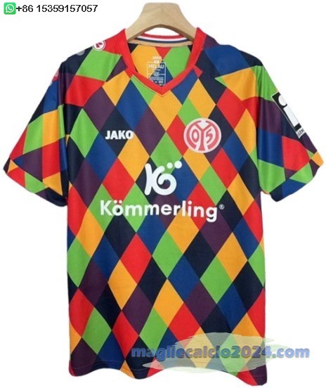 Thailandia speciale Maglia Calcio Maguncia 05 2024 2025 Giallo Poco Prezzo