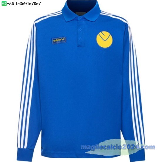 Thailandia speciale Maglia Calcio Manica lunga Leeds United 2024 2025 Blu Poco Prezzo