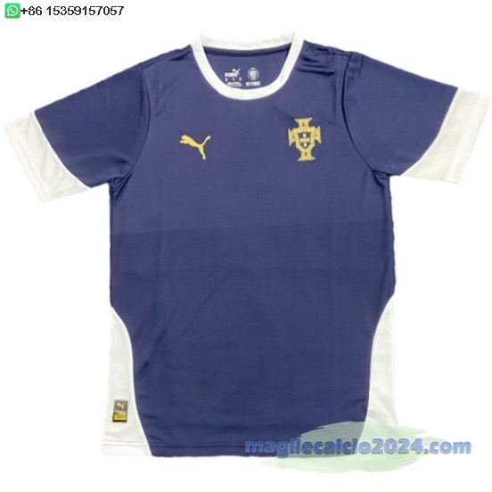 Thailandia speciale Maglia Calcio Portogallo 2025 Blu Bianco Poco Prezzo