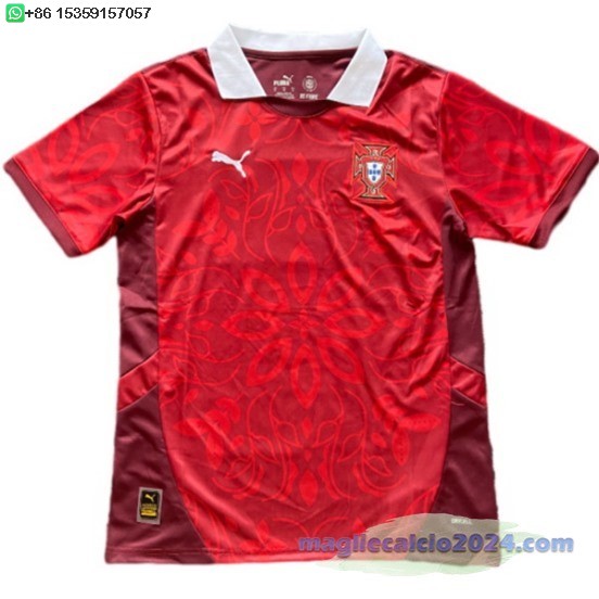 Thailandia speciale Maglia Calcio Portogallo 2025 Rosso Poco Prezzo
