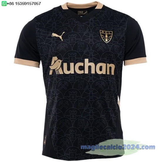 Thailandia speciale Maglia Calcio RC Lens 2024 2025 Nero Poco Prezzo