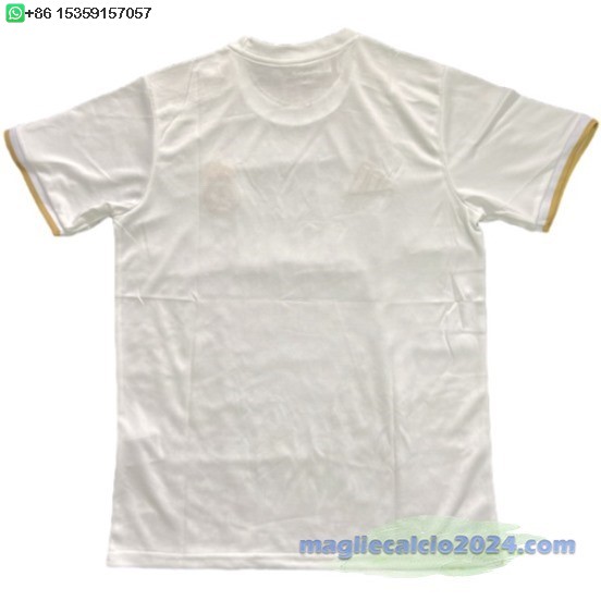 Thailandia speciale Maglia Calcio Real Madrid 2025 2026 Bianco Giallo Poco Prezzo