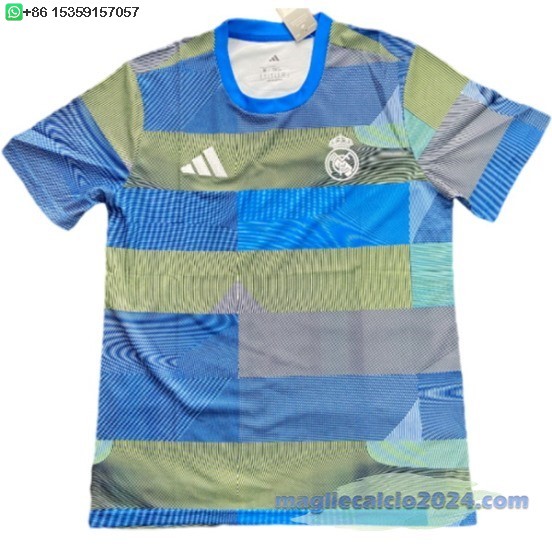 Thailandia speciale Maglia Calcio Real Madrid 2025 2026 Blu Poco Prezzo