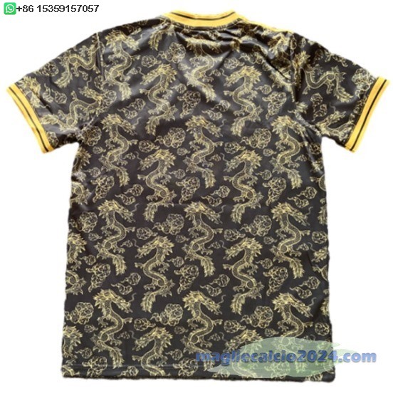 Thailandia speciale Maglia Calcio Real Madrid 2025 2026 Giallo Nero Poco Prezzo