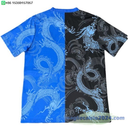 Thailandia speciale Maglia Calcio Real Madrid 2025 2026 Nero Blu Poco Prezzo