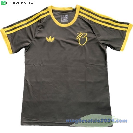 Thailandia speciale Maglia Calcio Real Madrid 2025 2026 Nero Giallo Poco Prezzo
