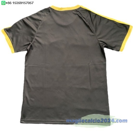 Thailandia speciale Maglia Calcio Real Madrid 2025 2026 Nero Giallo Poco Prezzo