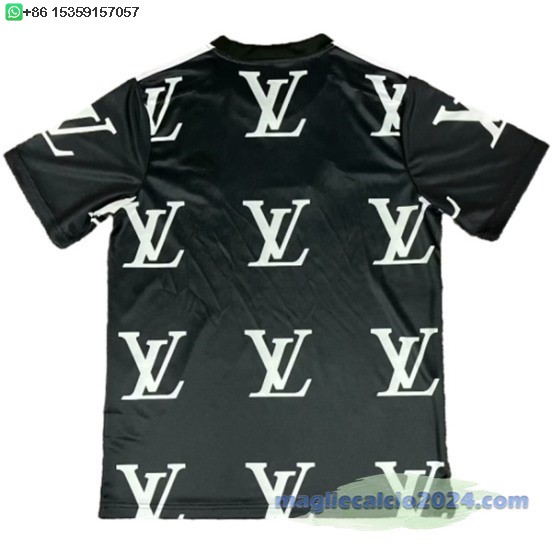 Thailandia speciale Maglia Calcio Real Madrid 2025 2026 Nero I Bianco Poco Prezzo