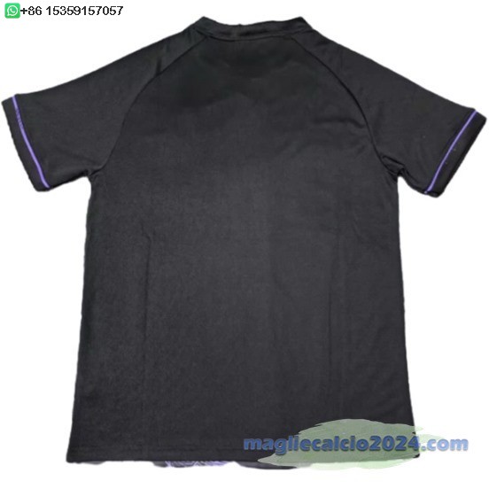 Thailandia speciale Maglia Calcio Real Madrid 2025 2026 Nero Purpureo Poco Prezzo