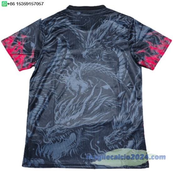 Thailandia speciale Maglia Calcio Real Madrid 2025 2026 Nero Rosso Poco Prezzo