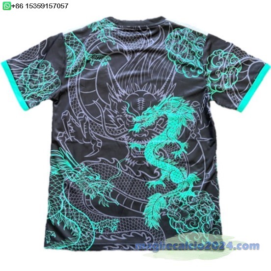 Thailandia speciale Maglia Calcio Real Madrid 2025 2026 Nero Verde Poco Prezzo