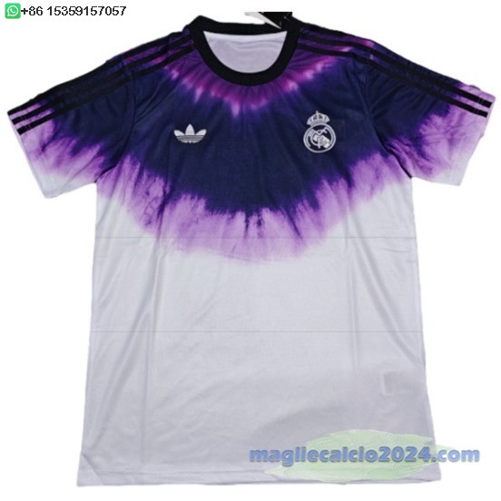 Thailandia speciale Maglia Calcio Real Madrid 2025 2026 Purpureo Bianco Poco Prezzo