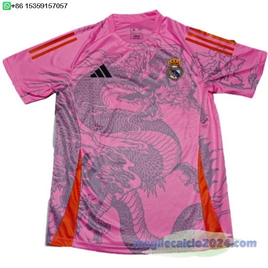 Thailandia speciale Maglia Calcio Real Madrid 2025 2026 Rosa Poco Prezzo