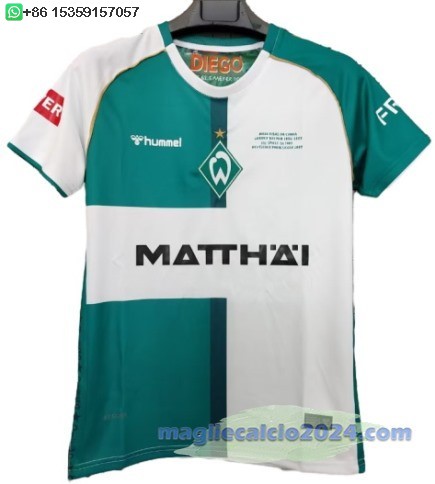 Thailandia speciale Maglia Calcio Werder Bremen 2024 2025 Verde Poco Prezzo