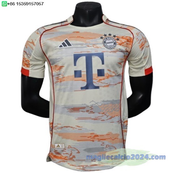 concetto Away Giocatori Maglia Calcio Bayern Monaco 2025 2026 Poco Prezzo