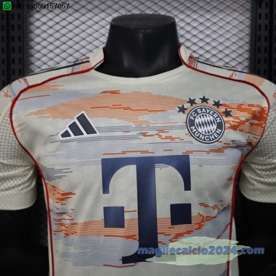 concetto Away Giocatori Maglia Calcio Bayern Monaco 2025 2026 Poco Prezzo