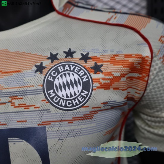 concetto Away Giocatori Maglia Calcio Bayern Monaco 2025 2026 Poco Prezzo