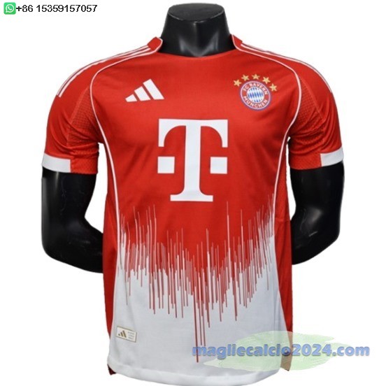 concetto Home Giocatori Maglia Calcio Bayern Monaco 2025 2026 Poco Prezzo