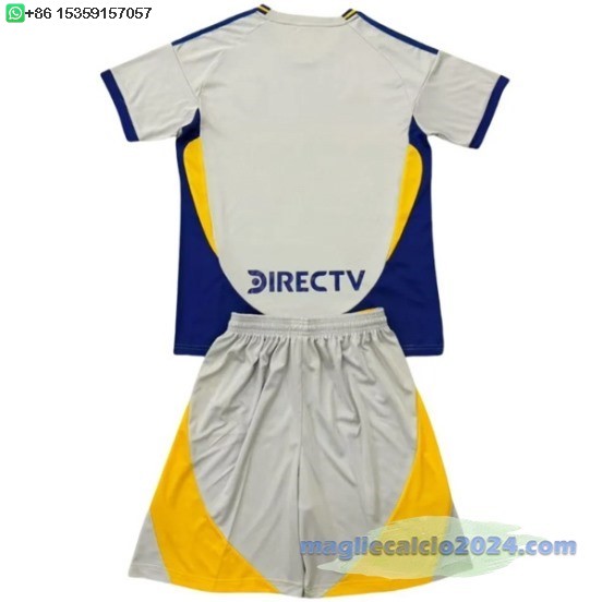 concetto Set Completo Bambino Boca Juniors 2025 2026 Grigio Poco Prezzo