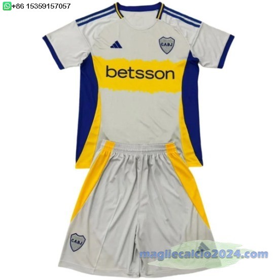 concetto Set Completo Uomo Boca Juniors 2025 2026 Grigio Poco Prezzo
