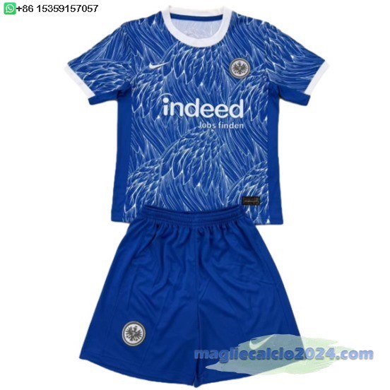 concetto Set Completo Uomo Eintracht Frankfurt 2025 2026 Poco Prezzo