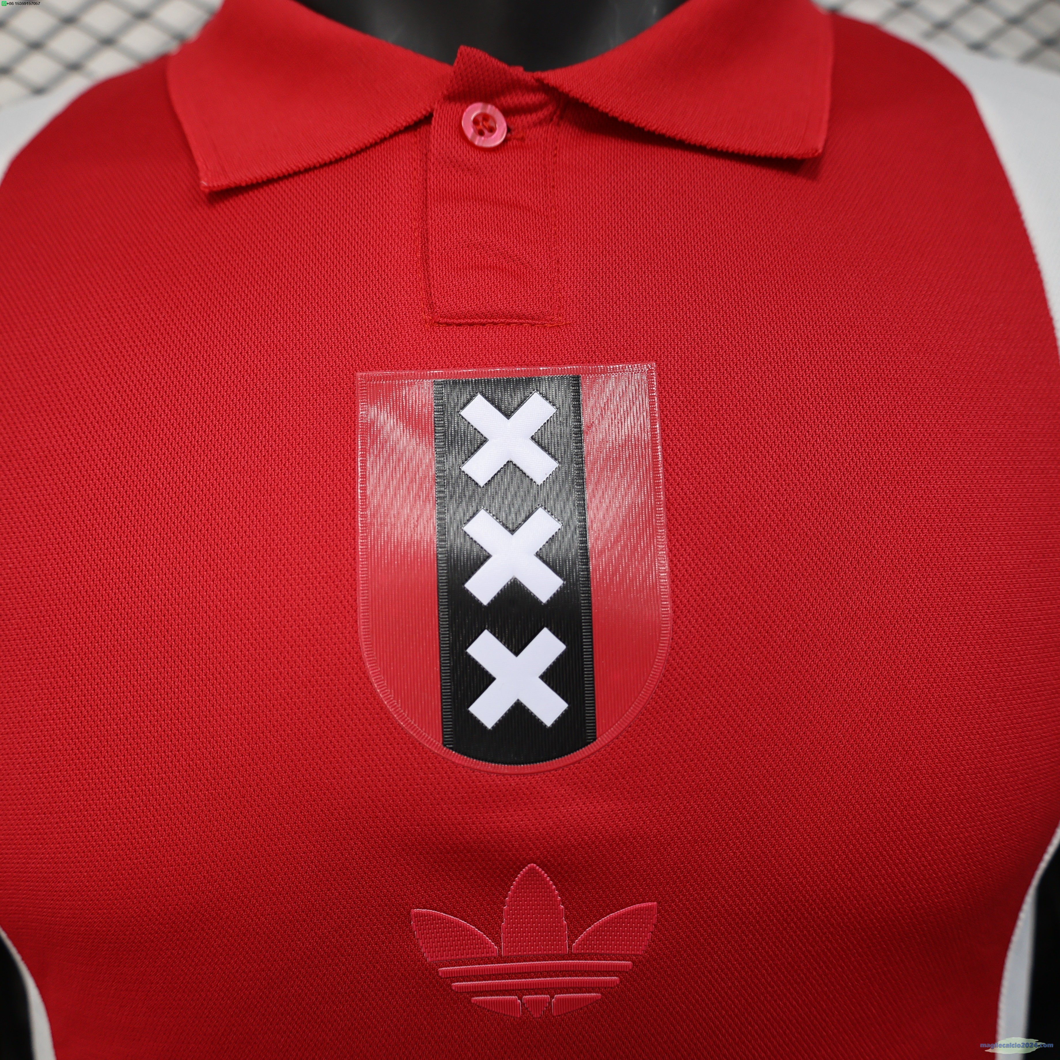 speciale Giocatori Maglia Calcio Ajax 2025 2026 Rosso Poco Prezzo