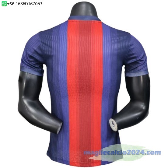speciale Giocatori Maglia Calcio Barcelona 2025 2026 Blu Rosso Poco Prezzo