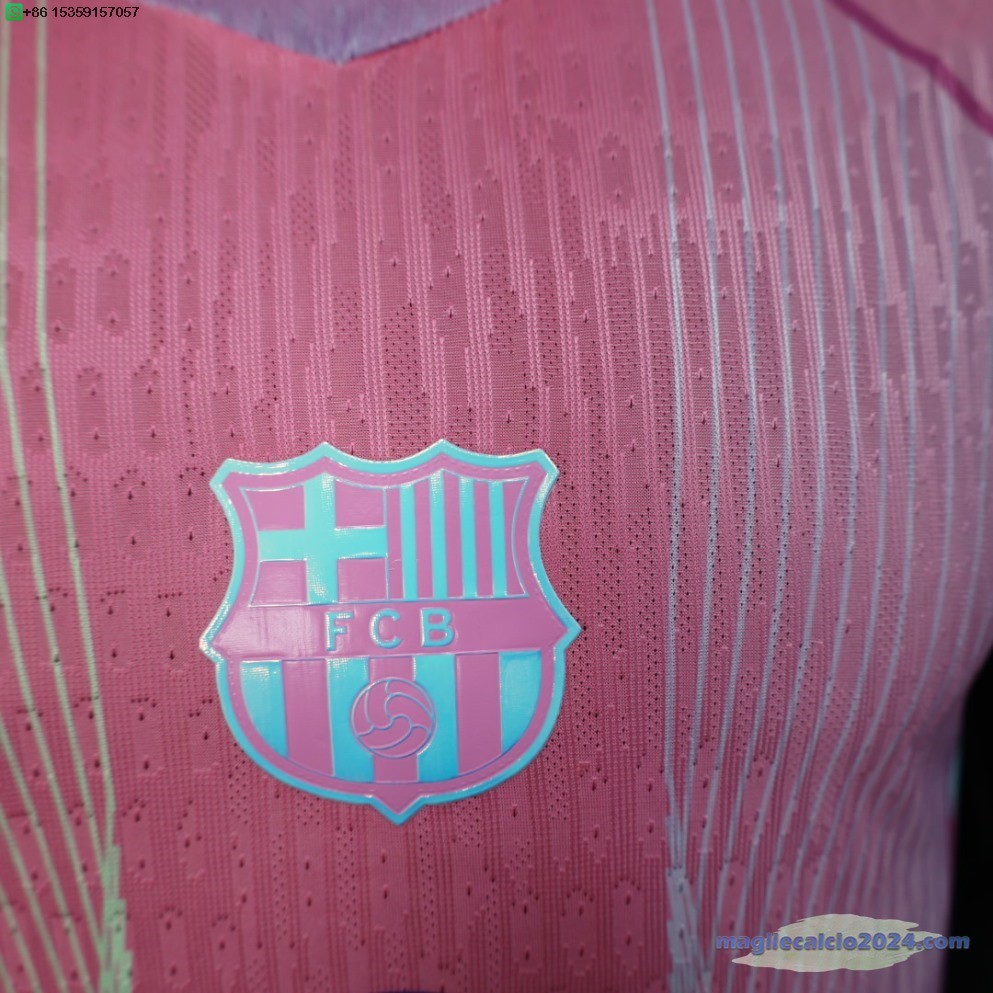 speciale Giocatori Maglia Calcio Barcelona 2025 2026 Rosa Poco Prezzo
