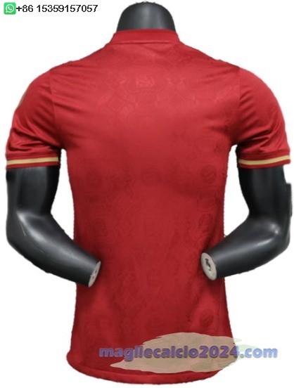 speciale Giocatori Maglia Calcio Bayern Monaco 2024 2025 Rosso Poco Prezzo