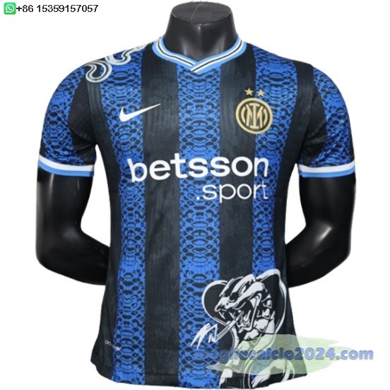 speciale Giocatori Maglia Calcio Inter Milán 2025 2026 Blu Poco Prezzo