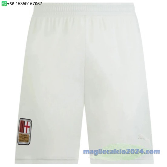 speciale Pantaloni AC Milan 2024 2025 Bianco Poco Prezzo