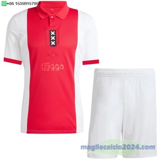speciale Set Completo Bambino Ajax 2025 2026 Rosso Poco Prezzo